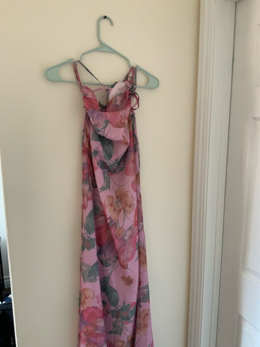 Beautiful Peppermayo floral spaghetti strap back tie maxi dress new with tag - Picture 4 of 8